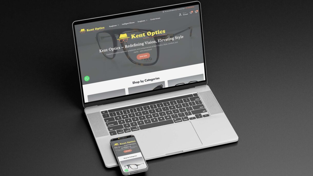 Kent Optics Business Website