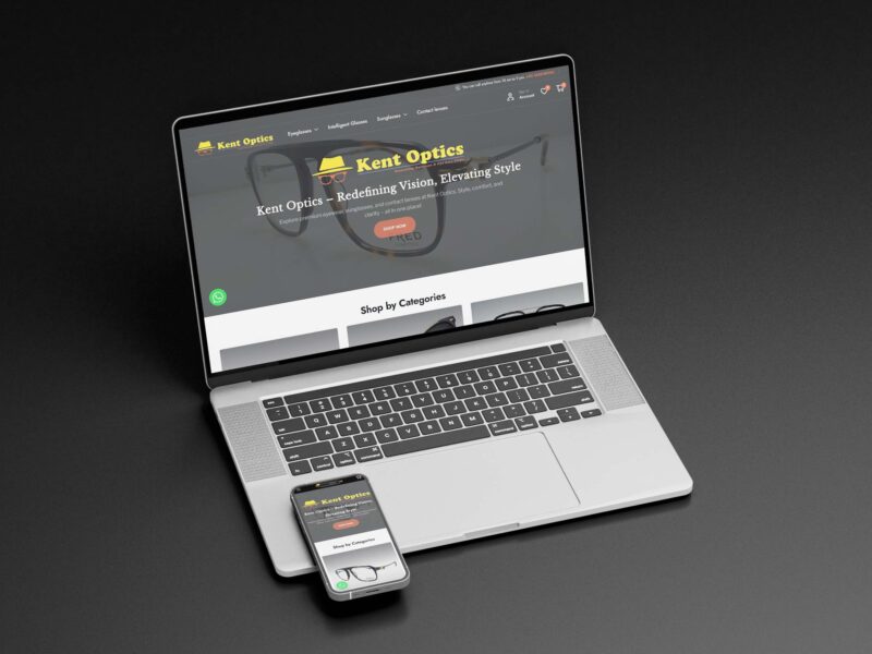 Kent Optics Business Website