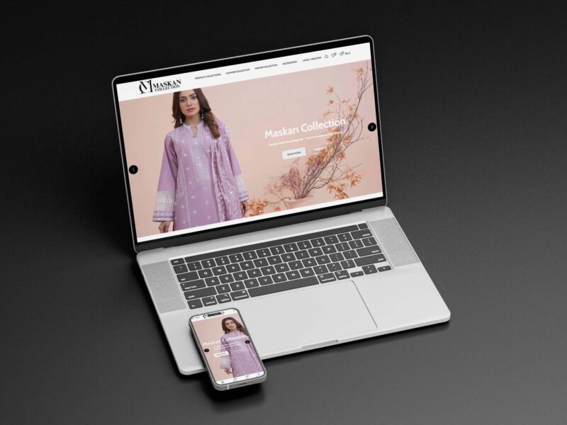 Maskan Collection, Business Website